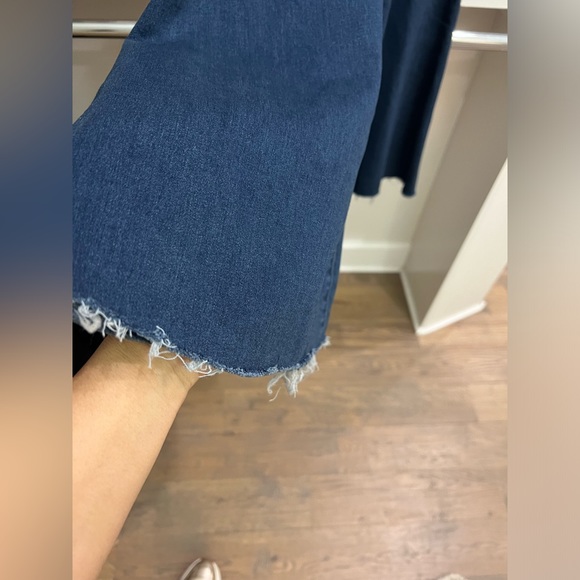 Free people float on flare jeans. Size 28. Wash: rich blue - Picture 2 of 3
